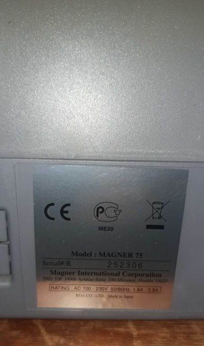 Лічильник банкнот Magner 75