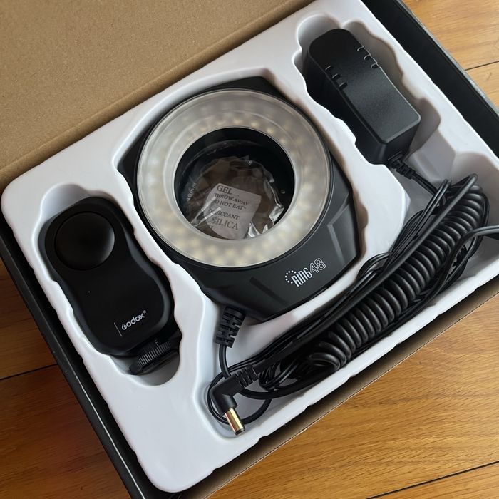 Anel LED macro Godox Ring48 - como novo