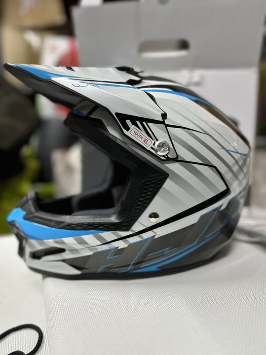 Capacete de cross para criança como novo - XL
