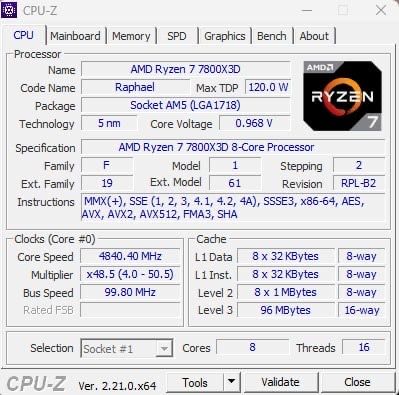 Ігровий ПК Ryzen 7 7800x3d RTX 3080ti 32GB RAM 1.5TB SSD