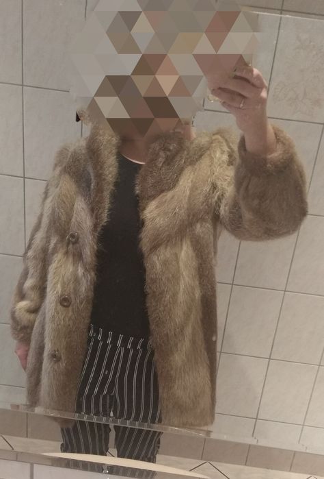 Futro naturalne z nutrii / kurtka / krótki płaszczyk