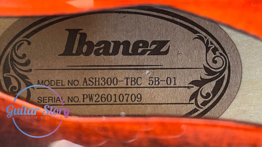 2026 Ibanez ASH300-TBC | Case
