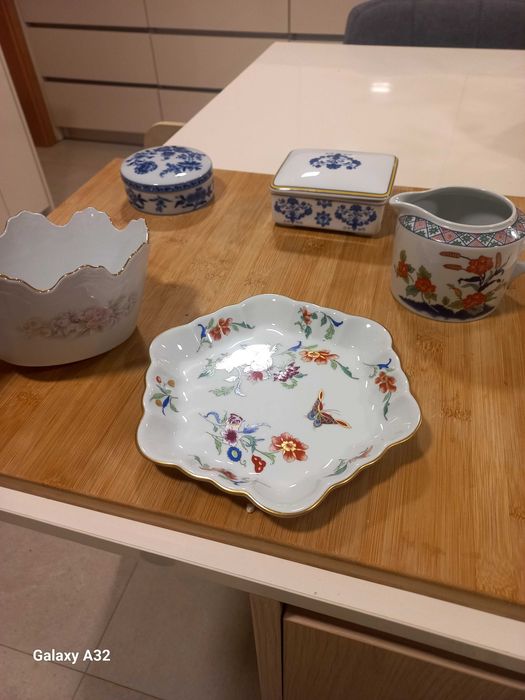 Peças de decoração da  Vista Alegre