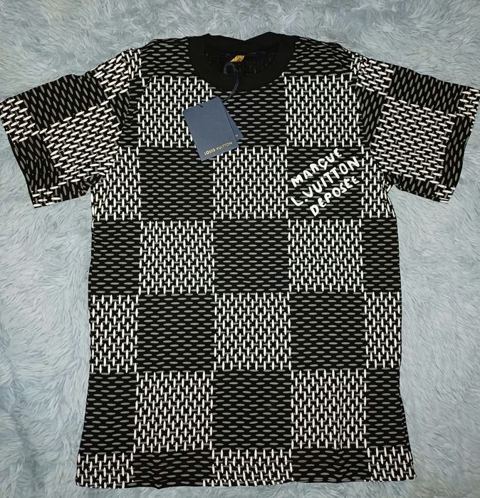 Wyprzedaż nowa męska koszulka lv Louis s