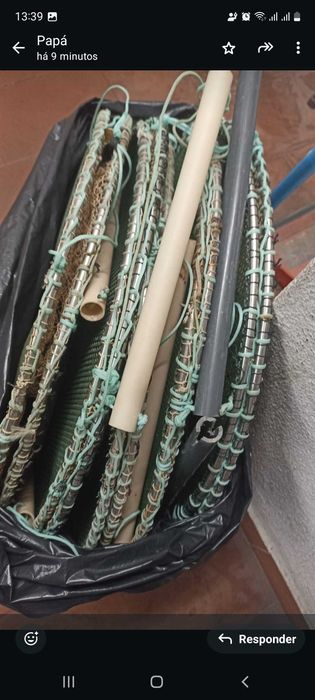 Armadilha para camarões e navalheiras