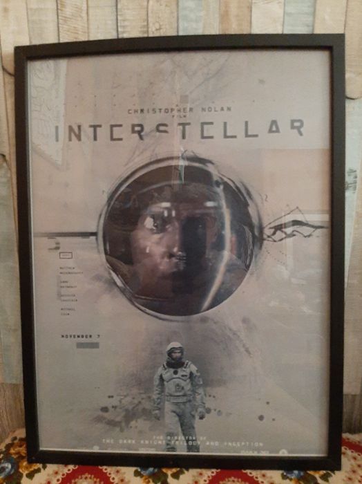 Poster Interstellar Emoldurado