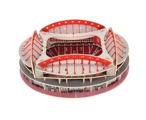 Puzzle 3D em madeira Estádio do Sporting Lisboa e Benfica