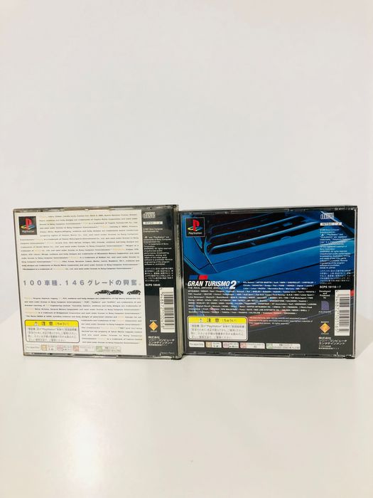 Gran Turismo e Gran Turismo 2 Edições Japonesas
