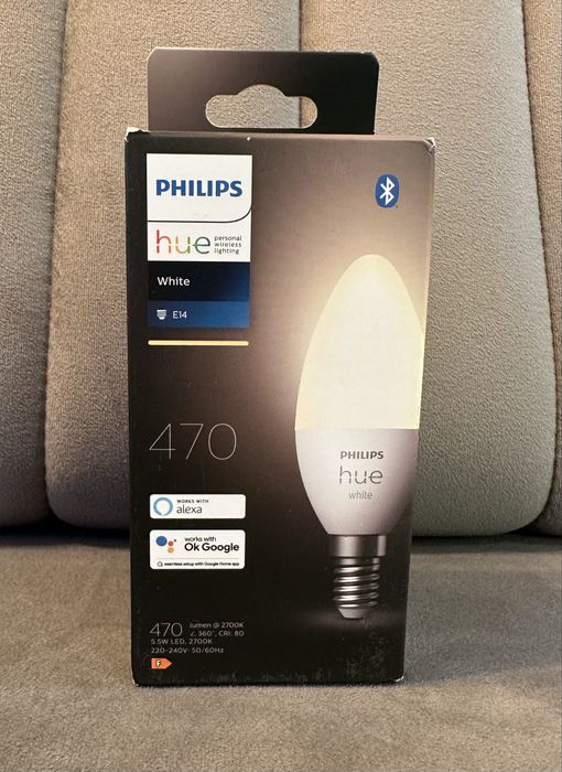 Philips hue 470 White - żarówka e14