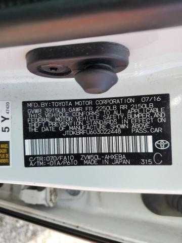 2016 Toyota Prius Hybrid