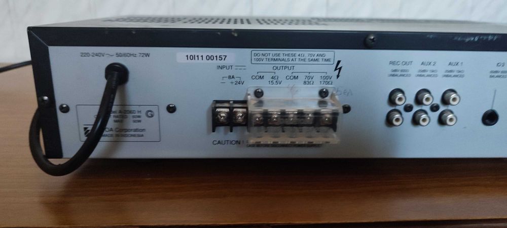 усилитель трансляционный TOA A-2060