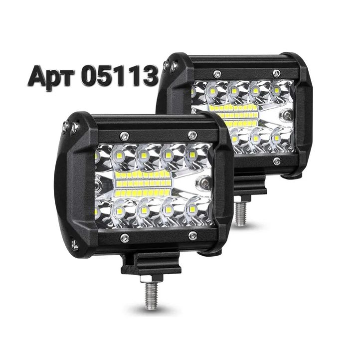 Дополнительные светодиодные фары 60w Led балка ЛЕД Рабочий свет