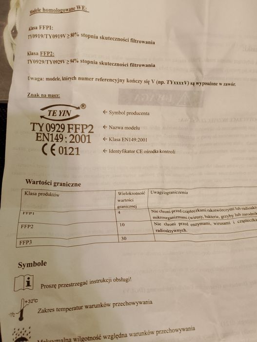 Maseczka tlenowa 7szt.