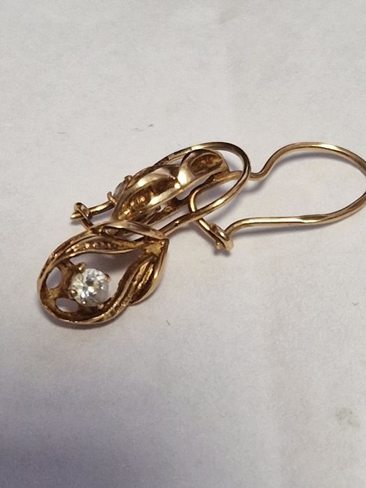 Kolczyki zlote próba 585