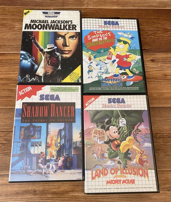 Sega Game Gear, Saturn, Master System, Genesis, MegaDrive