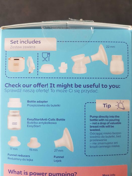 Laktator przenośny elektryczny Canpol Babies