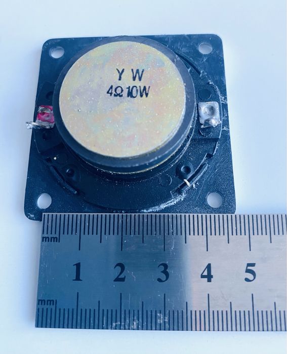 Динаміки НЧ з алюмінієвам куполом 4 Ом, 10 Вт, 52 мм