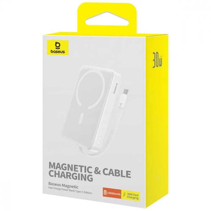 Магнітний павербанк Baseus Magnetic Mini 30W 10000mAh