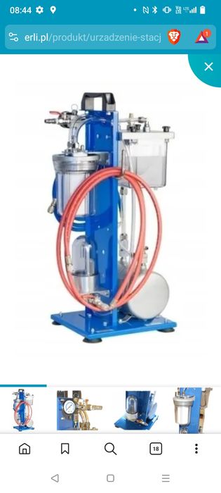 Stacja serwisu klimatyzacji Freddo R134a/1234yf