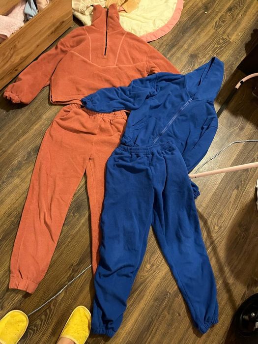 Худи женское с капюшоном костюм флисовый