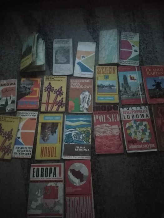 Mapy-Plany miast-lata 70 i starsze