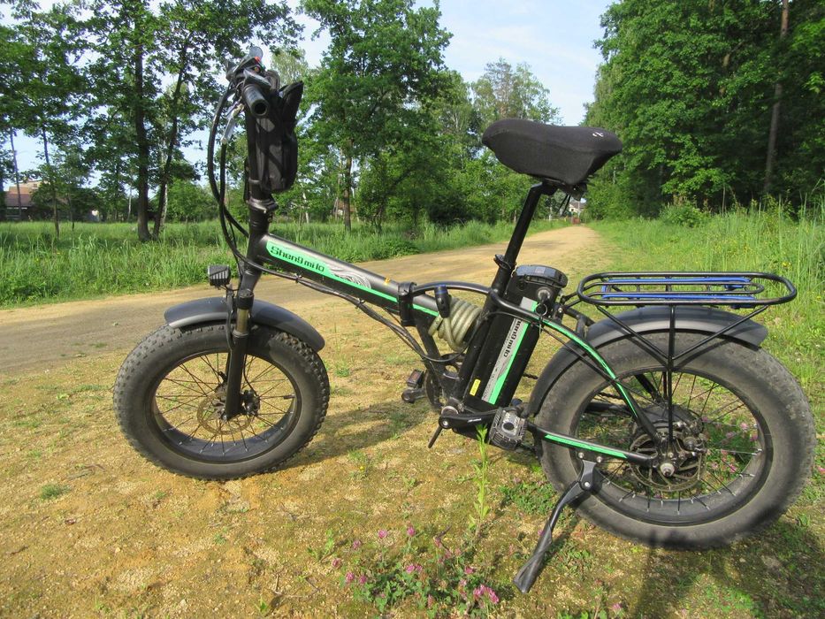 Rower elektryczny składany fatbike