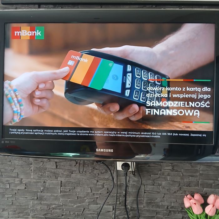 Telewizor Samsung 37 cali plus dekoder