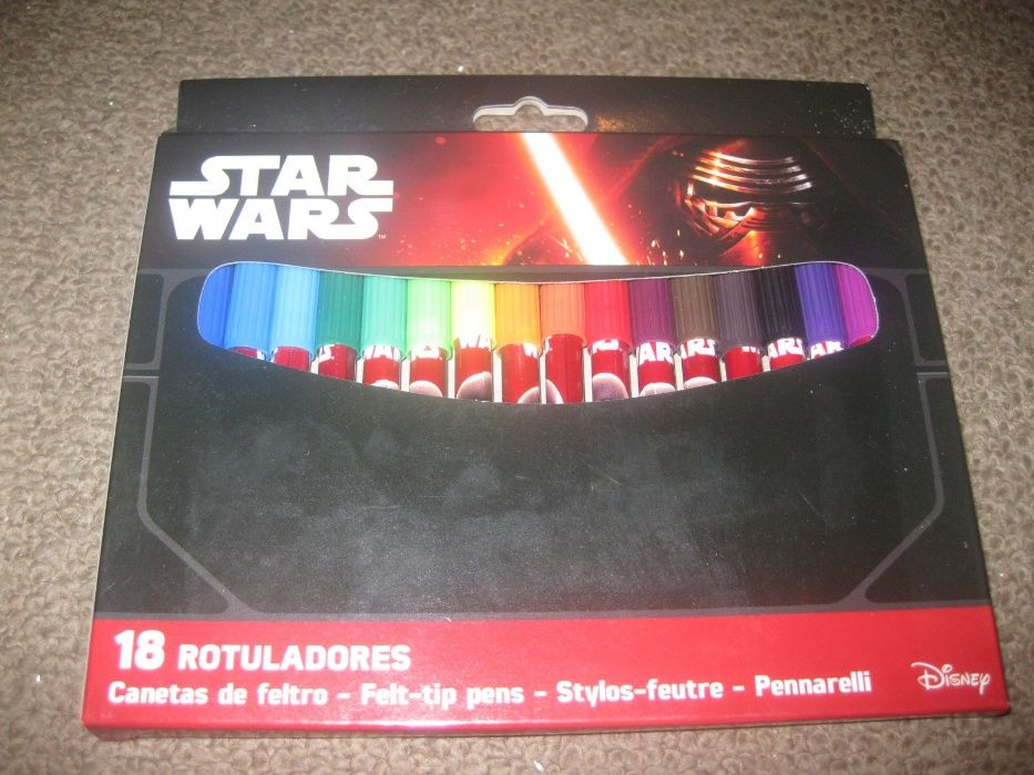 Pack Escolar “Star Wars” Novo e Embalado!