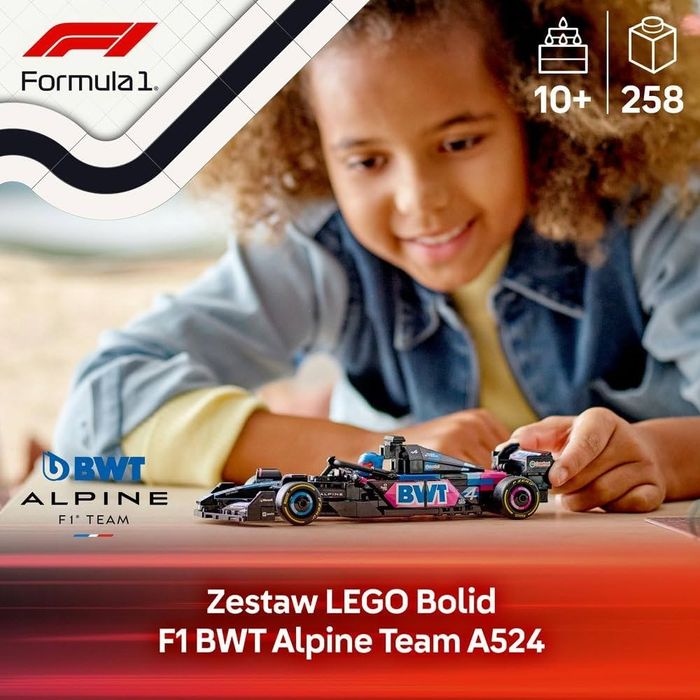 HIT NA SWIĘTA LEGO Alpine F1 Team A524 Prezent 10 lat