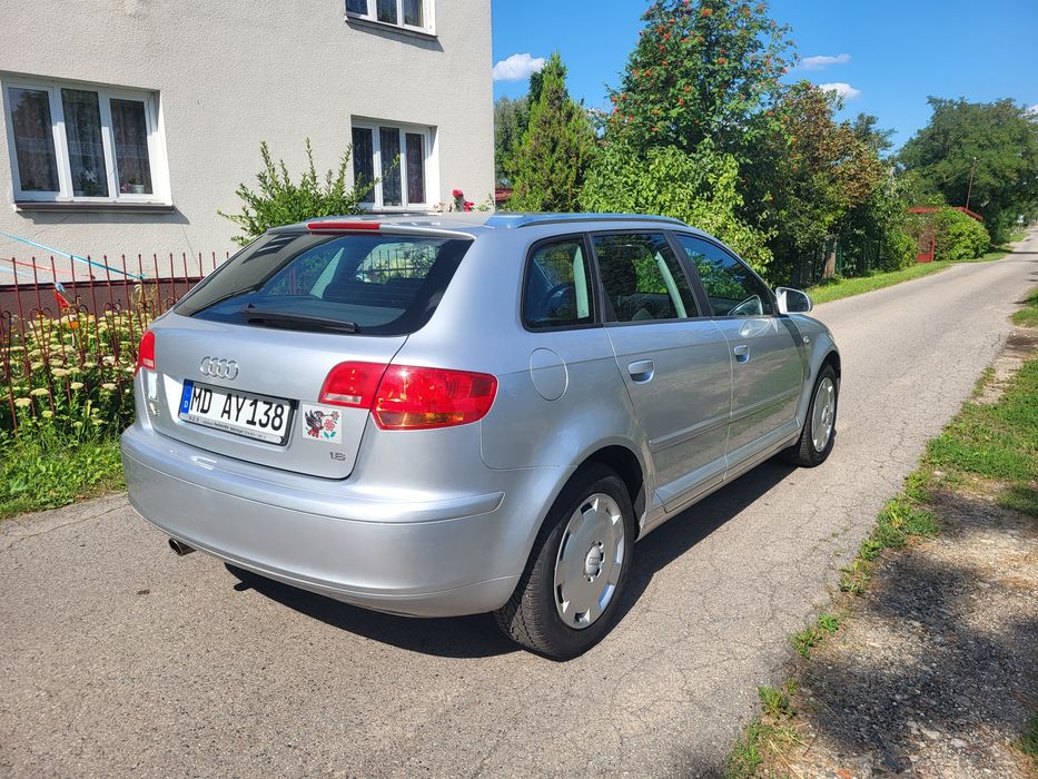 Audi A3 z Niemiec Klima 5d 1.6mpi Super stan  2007r  stary motor