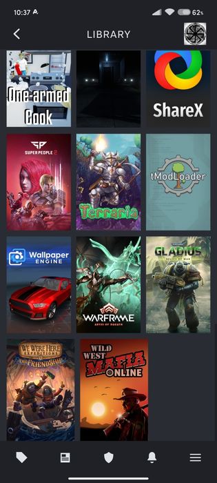 Стим аккаунт фото выше