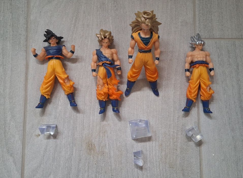 4 Figuras Songoku - Dragon Ball