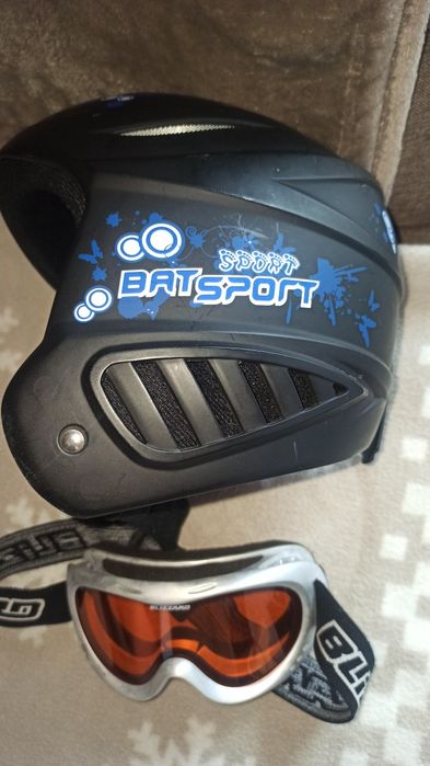 Kask+gogle dla dziecka