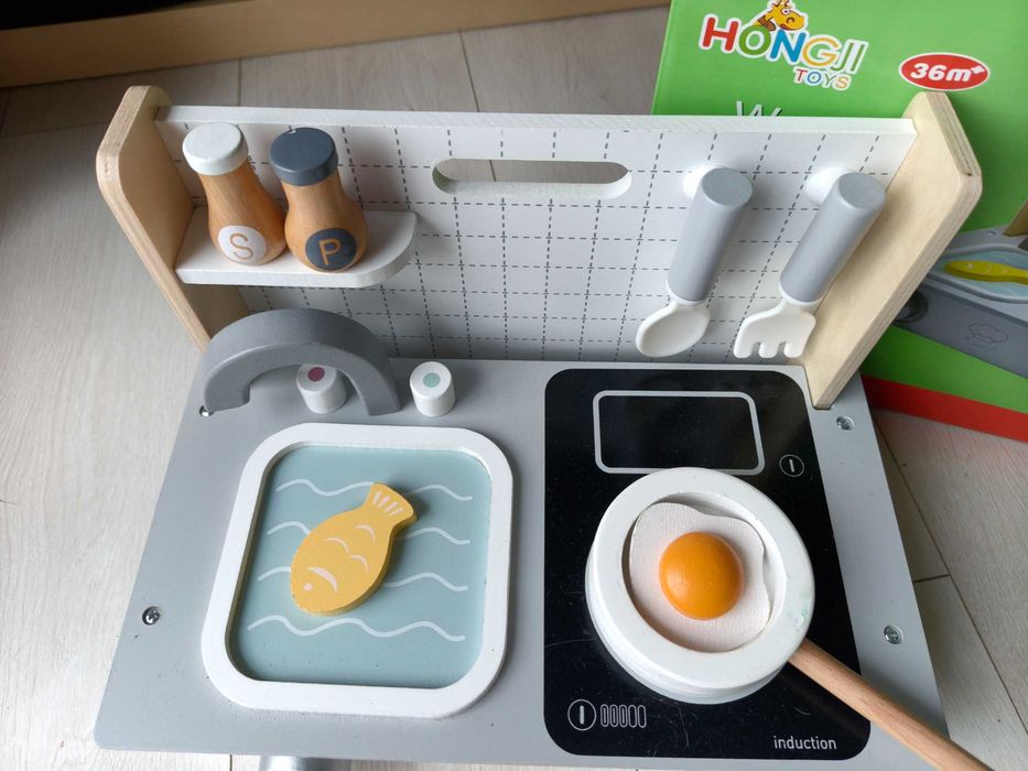 Mini kuchnia drewniana Hongji wooden mini-kitchen