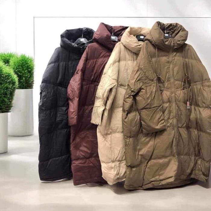 Płaszcz puchowy oversize kolory  jesień / zima