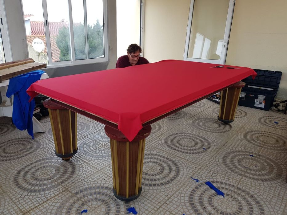 Mesa de snooker serviços técnicos