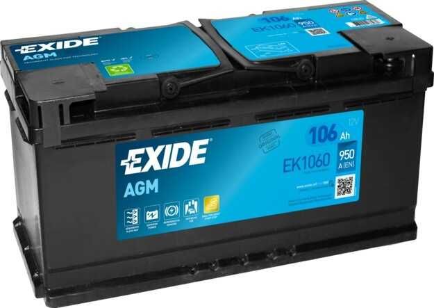AGM Аккумулятор EXIDE EK1060
