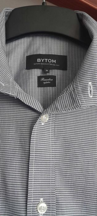 koszula męska Bytom wzór kratka roz. M