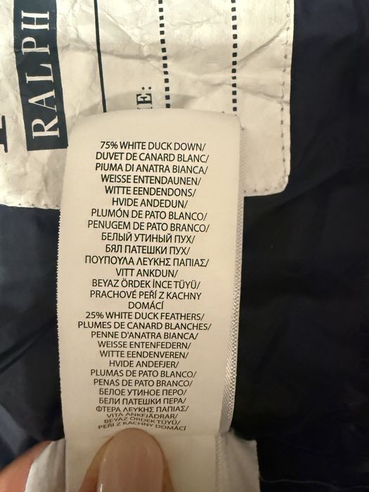 Kurtka dziecieca PUCHOWA POLO RL
