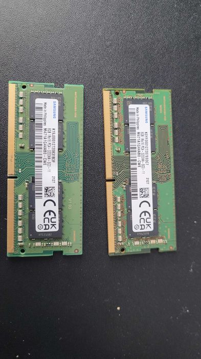 Kości RAM Samsung 2x8gb
