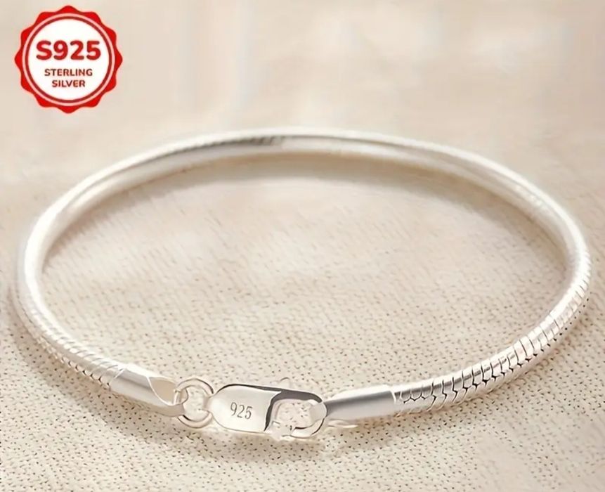 Браслет та намистинки 925 проба старлінгове срібло