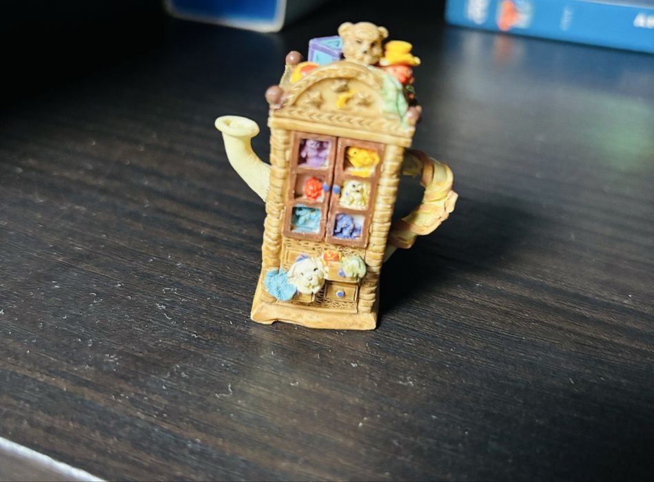 Coleção miniaturas chaleira