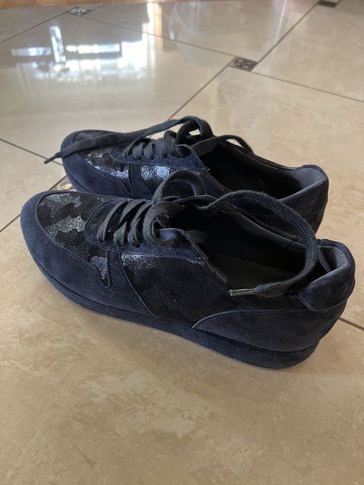 Zamszowe buty Peter Kaiser 41
