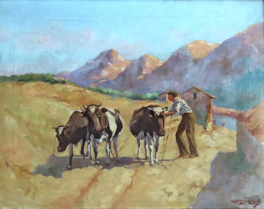 Pintura de Carlos Ramos (grandes dimensões)