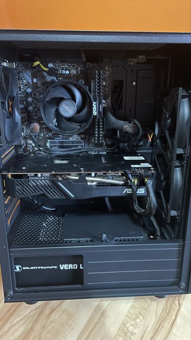 PC Komputer stacjonarny Ryzen 5 Rx5700 16gb ram ddr4 krux msi b450