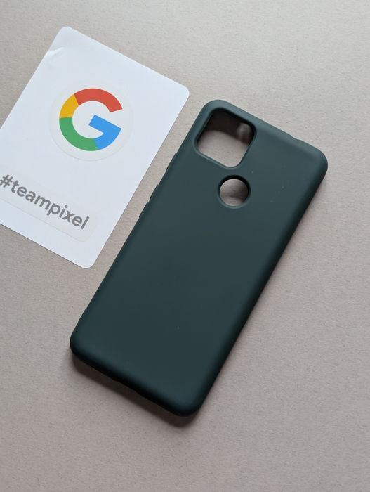 7 КОЛЬОРІВ Чохол для Google Pixel 5 Силіконовий з мікрофіброю