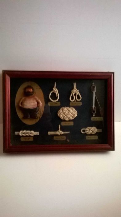 Quadro com motivos náuticos