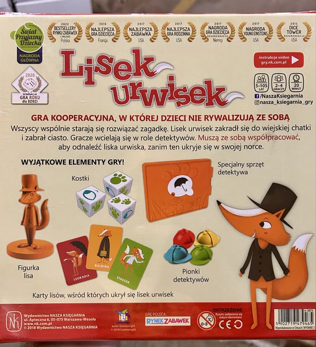 Lisek Urwisek - gra dla dzieciaków