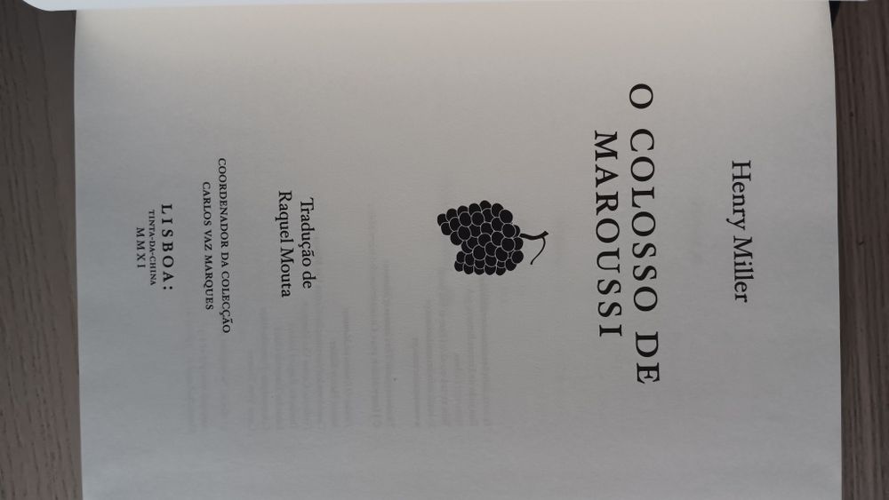 Henry Miller, O Colosso de Maroussi