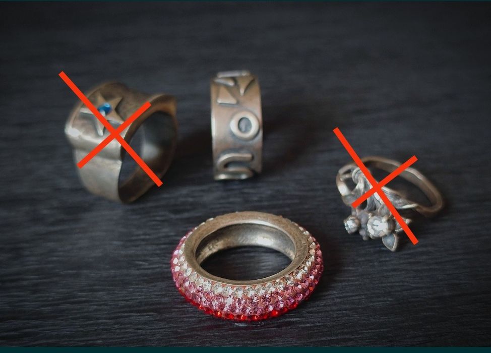 Каблучка срібна 926 проби